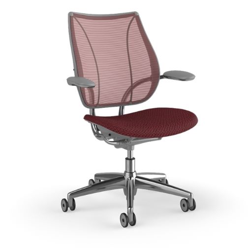 Humanscale Liberty Crimson Mesh Chair